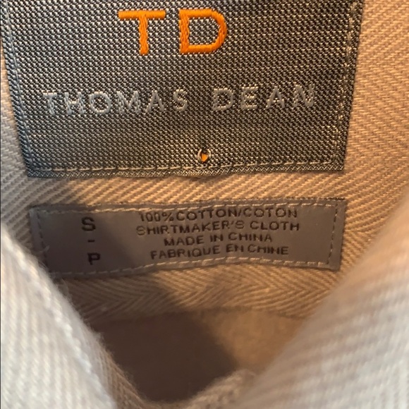 THOMAS DEAN | Button Up Collar Shirt - Picture 6 of 8